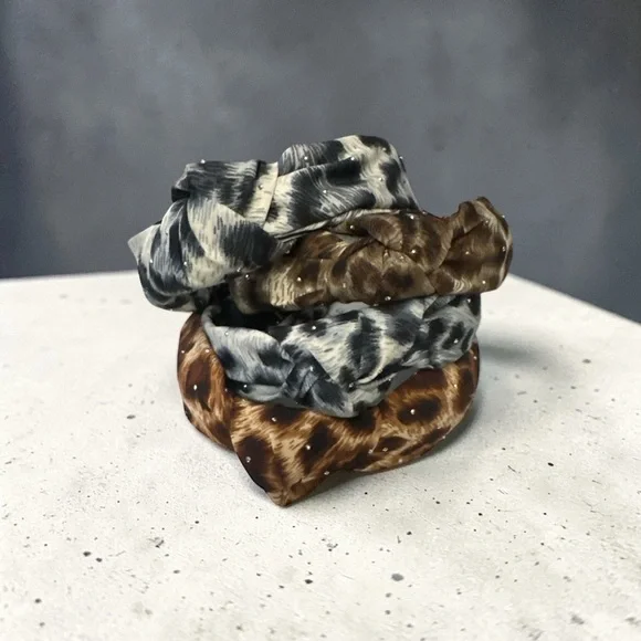 Headbands - Leopard Print - ***SELECT ONE**** - Picture 2 of 6